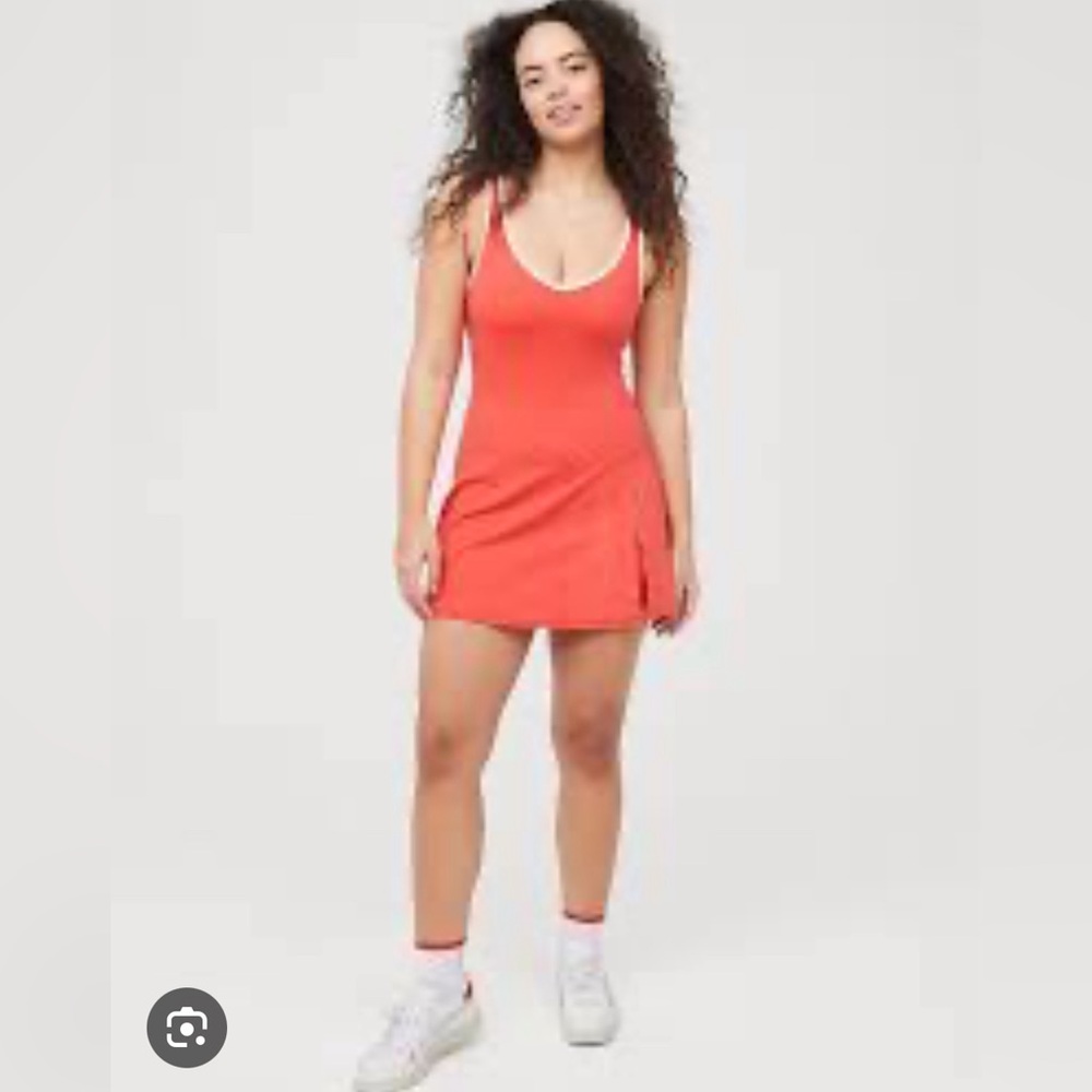 OFFLINE By Aerie Real Me Low Key Athletic Dress with shorts